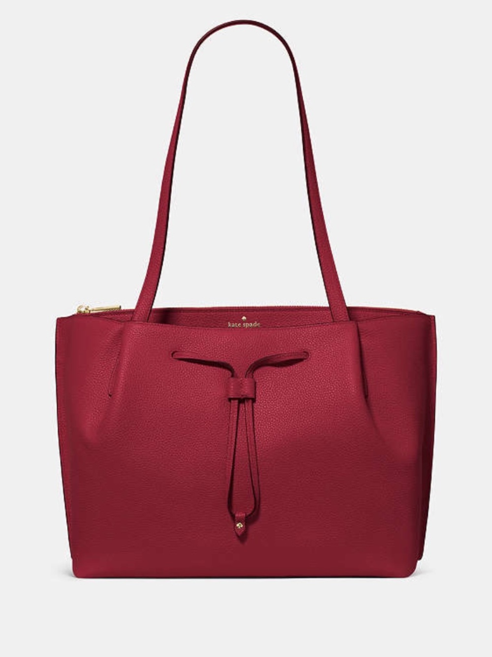 Kate Spade Tatum Tote Bag Red Jam